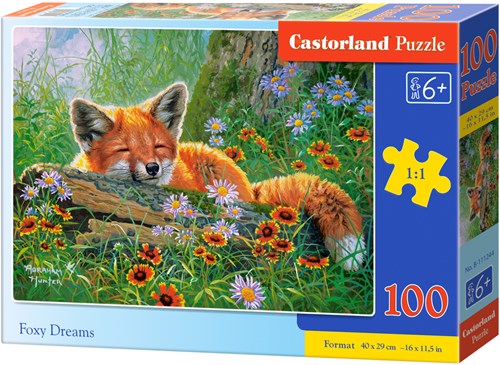 Castorland puzzle Foxy Dreams - 100 pieces toy puzzle-2