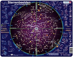 Larsen jigsaw puzzle constellations educational cardboard 70 pieces