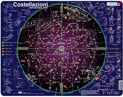 Larsen puzzle - constellations educational cardboard - 70 pieces