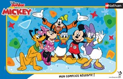 Nathan puzzle Mickey Mouse friends - jigsaw puzzle 15 pieces Disney
