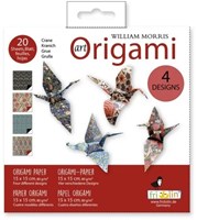 Fridolin origami paper William Morris 20 sheets 15x15 cm creative toy