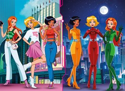 Nathan puzzle Totally Spies 60 pieces colorful kids toy