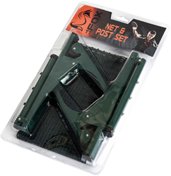Fox TT table tennis net set - green - metal clip-on system