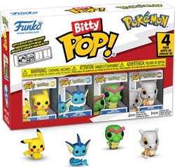 Funko Pokémon Bitty Pop Pikachu 4-Pack Vinyl Figures Toy