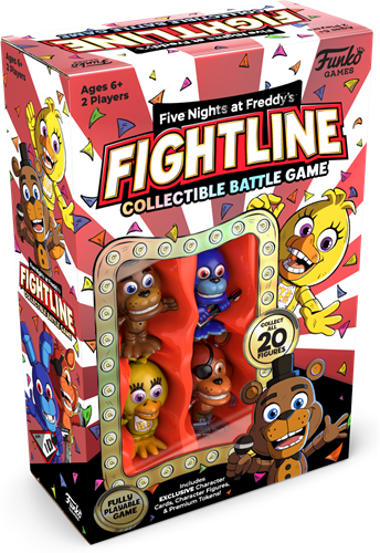 Funko Five Nights at Freddy's FightLine Premier Set - Board Game - Collectible Figures