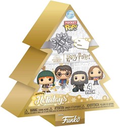 FUNKO POCKET POP: HARRY POTTER - TREE HOLIDAY BOX 8PC PDQ