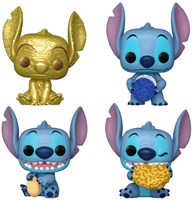 Funko Stitch keychain set - Dreidel Box - 4-pack - Lilo and Stitch-2