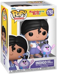 Funko play figure Rainbow Brite Indigo Doll and Hammy vinyl 9 cm