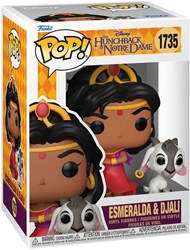 Funko Pop action figure Disney Esmeralda & Djali film collectible