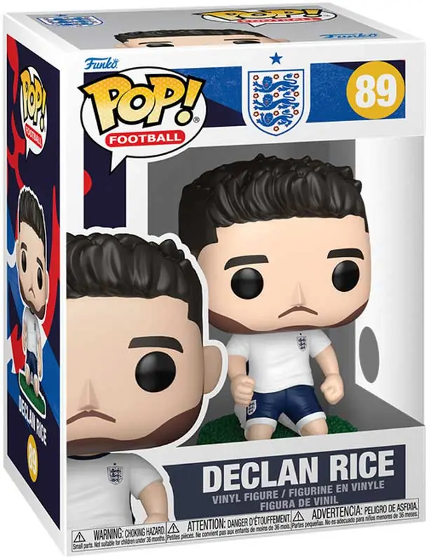 Funko football play figure England Declan Rice vinyl pop 9 cm