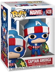 Funko Marvel play figure Holiday Captain America vinyl pop