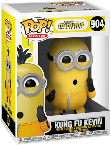 Funko Pop Minions 2 action figure Kung Fu Kevin collectible 9cm