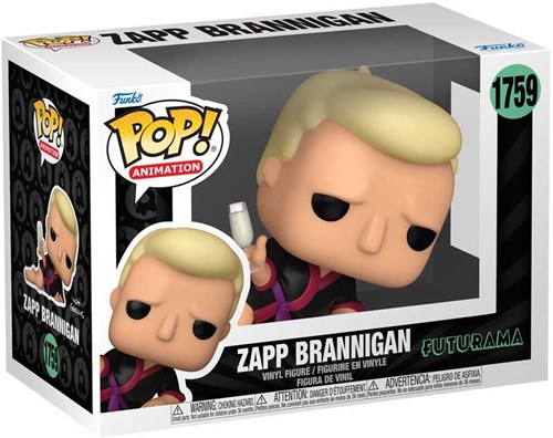Funko Futurama Pop Figure - Zapp Brannigan - Toy Collectible