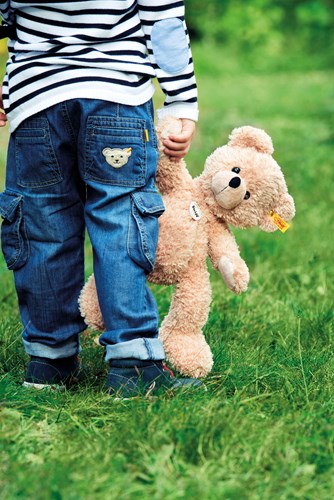 Steiff Fynn teddy bear plush toy - 40 cm beige - soft cuddly bear-3