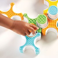 Guidecraft construction toy Grippies builders multicolor STEM magnetic-3