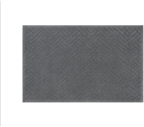 Dutch House bath mat luxury anti-slip bathroom mat 50x80cm grey absorbent