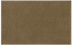 Dutch House bath mat luxury anti-slip bathroom mat 50x80cm taupe grey