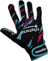 Murphy's Gaelic sports gloves - grip latex - black/blue/pink XL