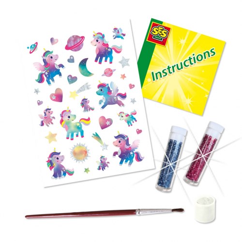 Ses unicorn tattoos - metallic effect - glitter - kids - fantasy-2
