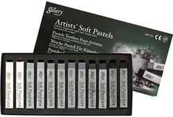 Creativ Company pastel toy Gallery Soft Pastel Set 12-piece grey