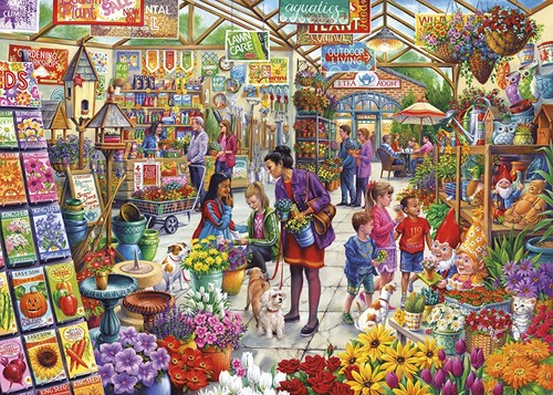 Gibsons jigsaw puzzle Gardener's Delight - 1000 piece garden fun