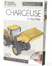 Graine Creative GC 3D Model Puzzel 31x11,5x13 cm Graafmachine