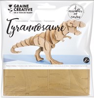 Graine Creative cardboard dinosaur craft set - creative toy