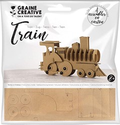 Graine Creative GC 3D Model van Karton Set Trein