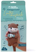 Graine Creative Amigurumi crochet kit musical otter DIY plush toy