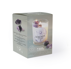 Graine Creative GC DIY Kit Edelstenen Therapie Kaars Maken Amethist