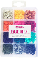 Graine Creative beads set Heishi 6 mm multicolor 1750 pieces jewelry DIY