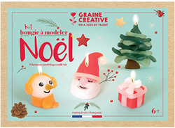 Graine Creative Christmas craft set - candle making for kids and adults