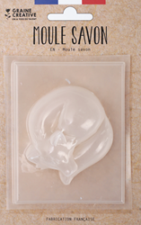 Graine Creative fox mold 7x6x2 cm for soap and epoxy resin
