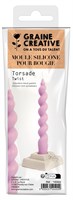 Graine Creative silicone candle mold Twister 17 cm candle making