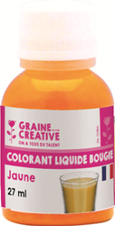 Graine Creative candle dye yellow 27 ml - liquid colorant for candle making