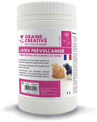 Graine Creative latex mold making 1 litre flexible and tear-resistant