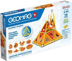 Geomag building set Classic Panels Green Line 78-piece magnetic toy