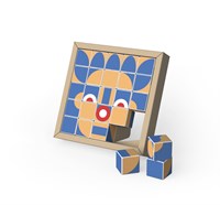 Geomag magnetic building toy Magicube Art Pattern 25 pieces-2
