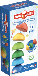 Geomag Geomag Magicube Blocks Recycled Stacking 6 pcs