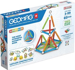 Geomag Super Color Recyclé 60 pcs