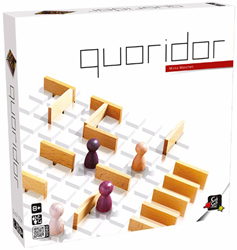 Gigamic Quoridor strategic board game for 2-4 players wooden edition
