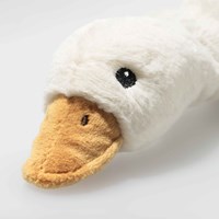Steiff plush Gilda goose rattle 21 cm white baby toy-3