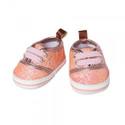 Poppen Glitter Sneakers Roze, 30-34 cm
