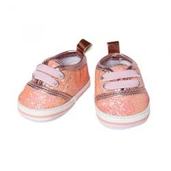 Heless doll shoes glitter sneakers pink 38-45cm baby doll fashion
