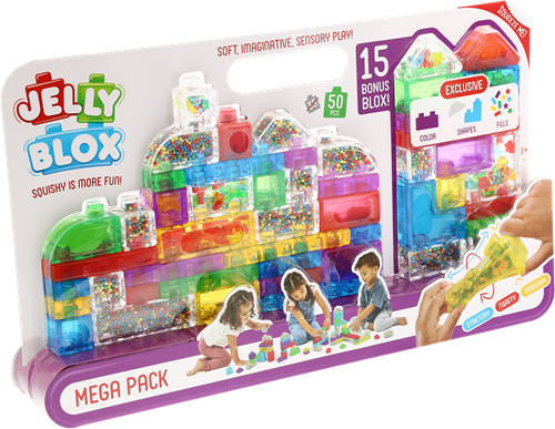 Goliath building toy Jelly Blox Mega Pack - creative construction toy