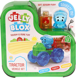 Goliath toys - Jelly Blox tractor and farmer playset