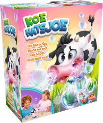 Goliath board game Cow Achoo - Kids game with bubbles and action