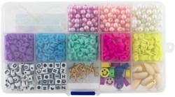 Grafix bead set jewelry making - Mega assortment beads in box