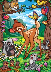 Hachette Disney jigsaw puzzle Bambi 500 pieces classic toy
