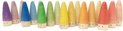 Grapat wooden toy sticks - colorful building sticks for imaginative play